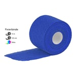 Dracoelfi haft color elastisch Fixierbinde 10 cmx4 m blau