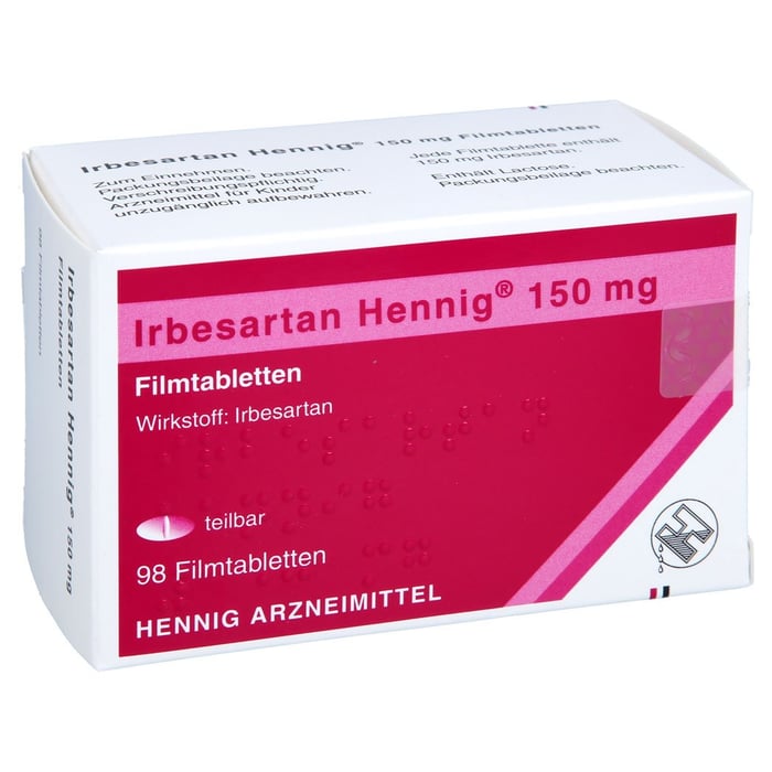 Irbesartan Hennig 150mg