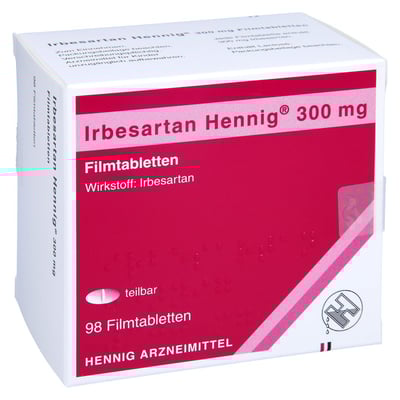 Irbesartan Hennig 300 mg