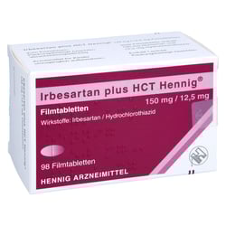 Irbesartan plus HCT Hennig 150 mg/12,5 mg