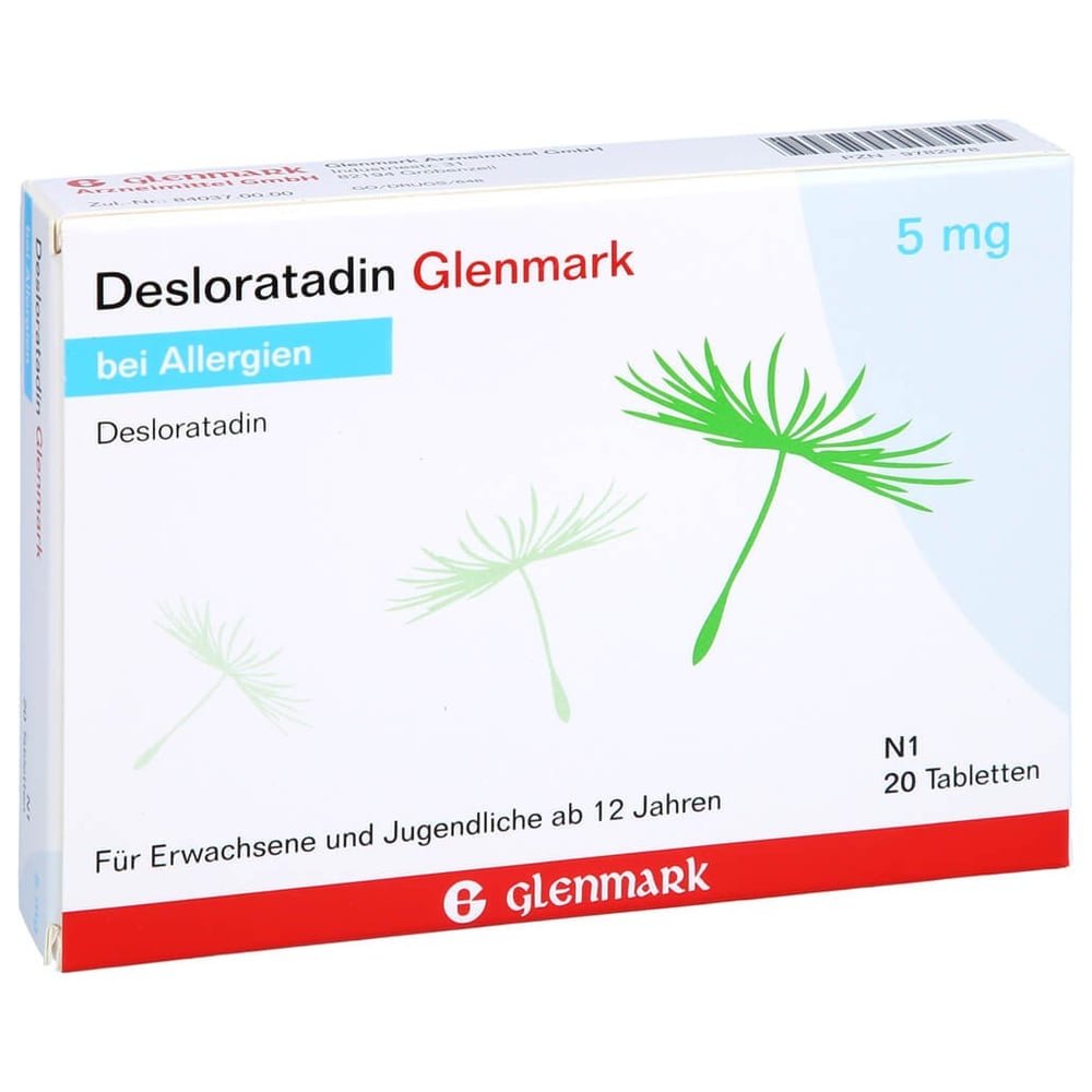 Desloratadin Glenmark 5 mg