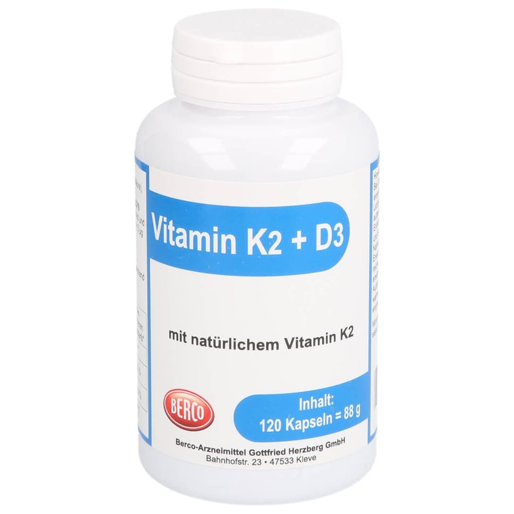 Vitamin K2+d3 Berco Kapseln