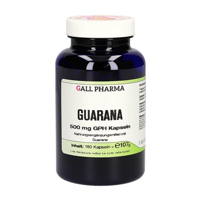 Guarana 500 mg Gph Kaps Produktbild 1