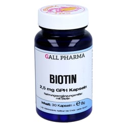 Biotin 2,5 mg Gph Kapseln
