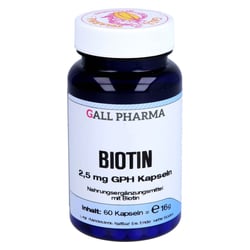 Biotin 2,5 mg Gph Kapseln