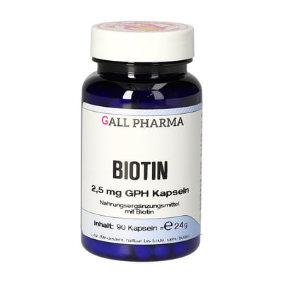 Biotin 2,5 mg Gph Kapseln Produktbild 1
