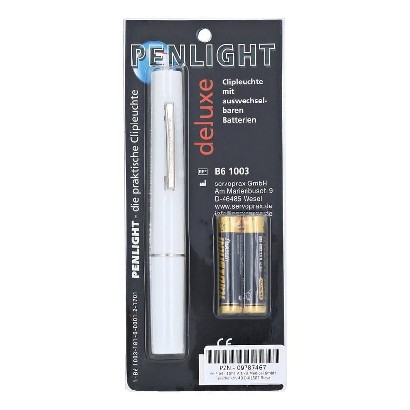 Pupillenleuchte weiß