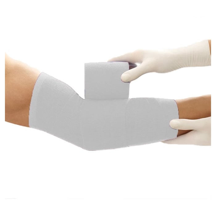Mollelast haft latexfrei weiß 8cm x 20m gedehnt