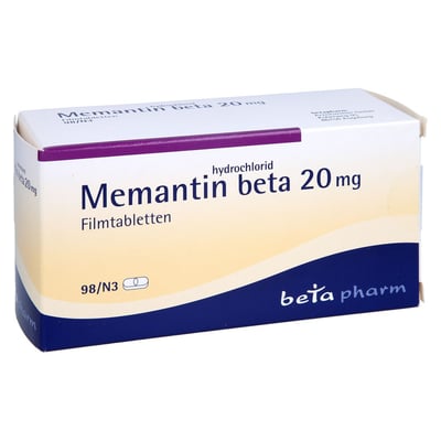 Memantinhydrochlorid beta 20 mg