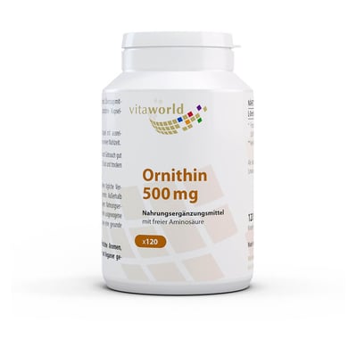 Ornithin 500 mg Kapseln