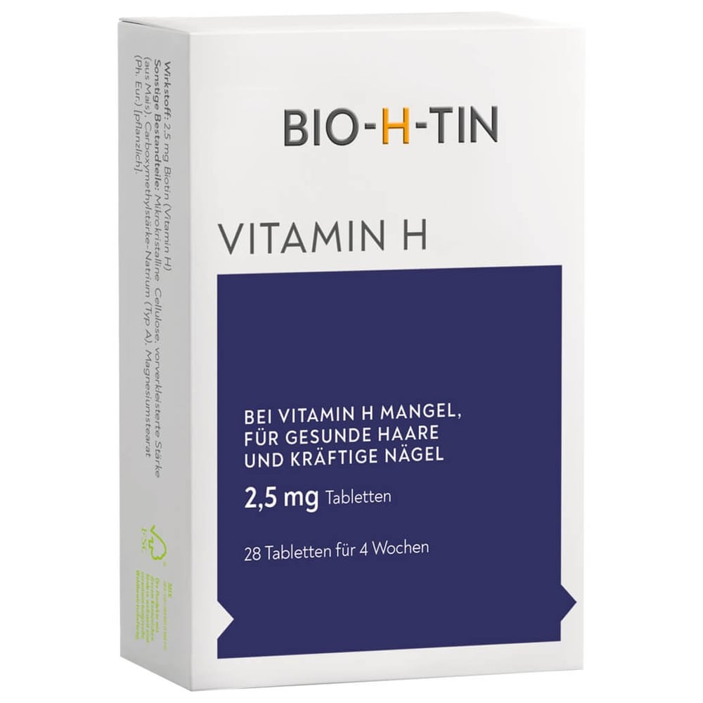 BIO-H-TIN Vitamin H 2,5 mg