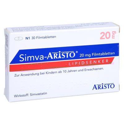 Simva Aristo 20mg Filmtabletten