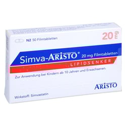 Simva Aristo 20mg Filmtabletten