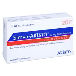 Simva Aristo 20mg Filmtabletten