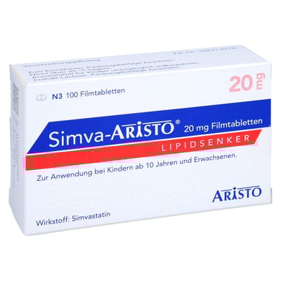 Simva Aristo 20mg Filmtabletten