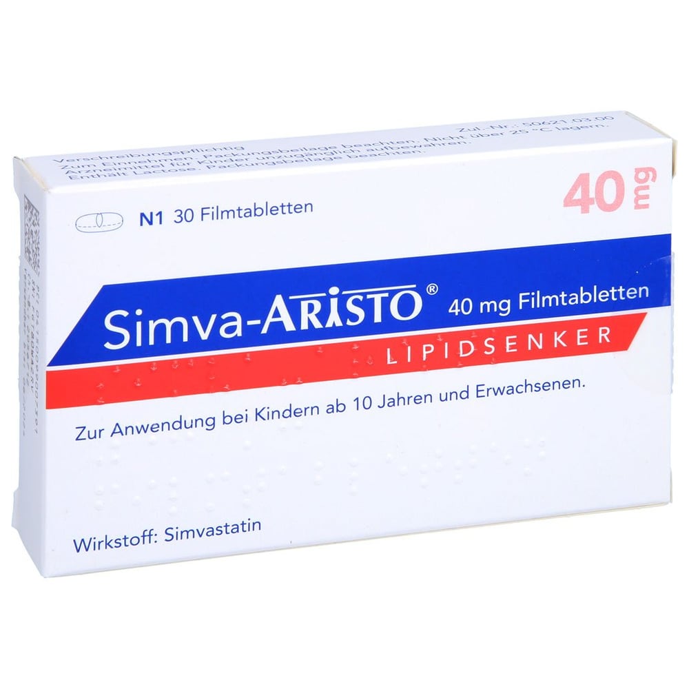 Simva Aristo 40mg Filmtabletten