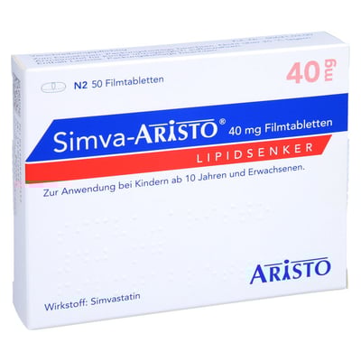 Simva Aristo 40mg Filmtabletten