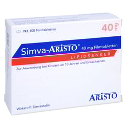 Simva Aristo 40mg Filmtabletten