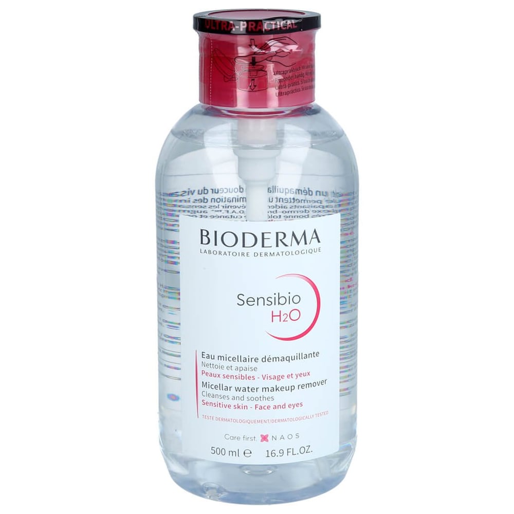 Bioderma Sensibio H2o Reinigungslösung in Pumpflasche