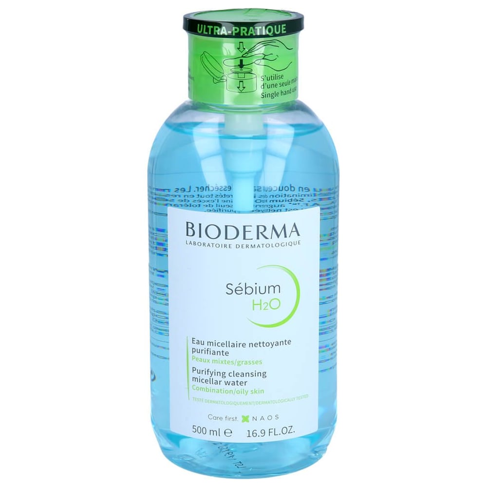 Bioderma Sebium H2o Reinigungslösung Pump