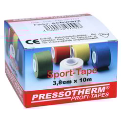 Pressotherm Sport-Tape schwarz 3.8cmx10m
