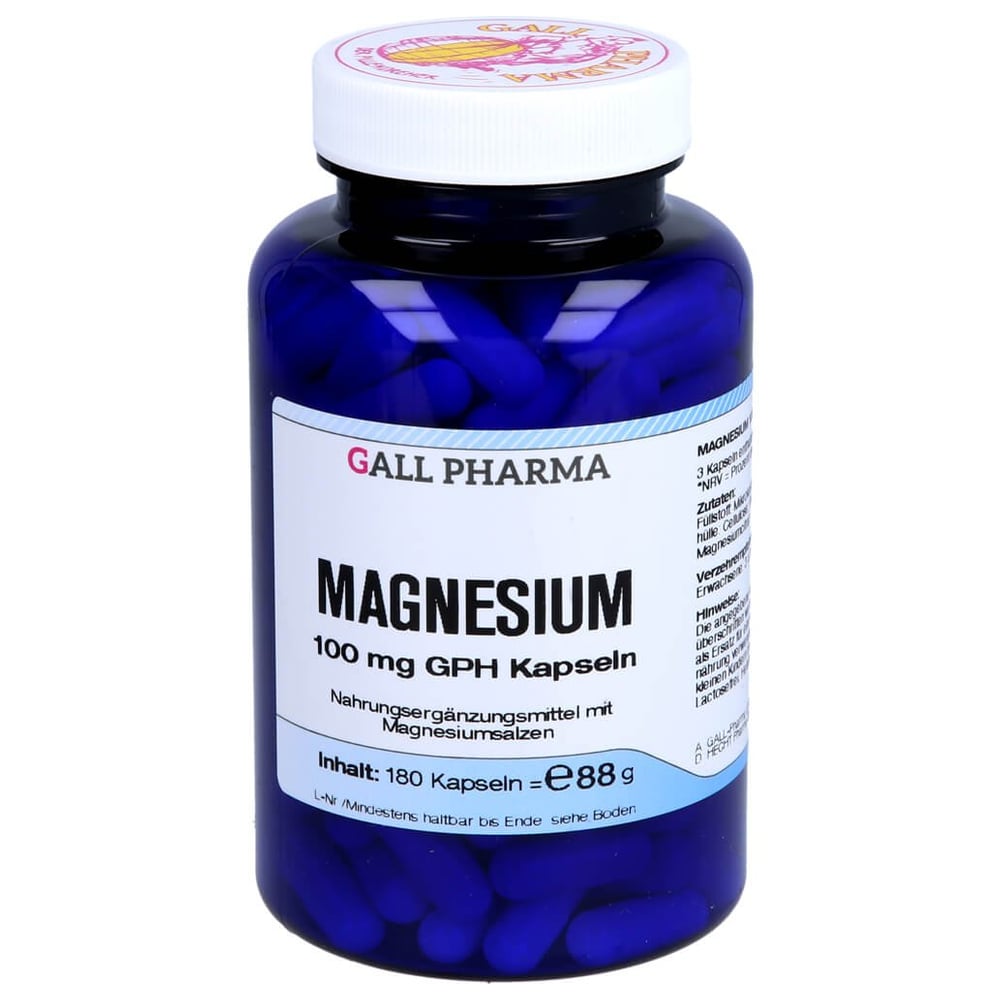 Magnesium 100mg Gph Kaps