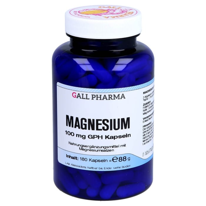 Magnesium 100mg Gph Kaps