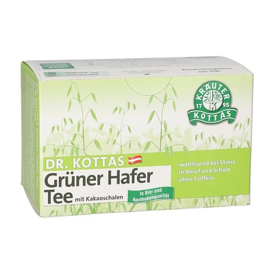 Dr.Kottas grüner Hafertee mit Kakaoschalen Fbtl.