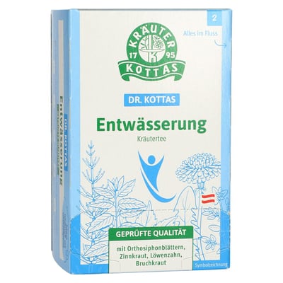 Dr.Kottas Entwässerungstee Filterbeutel Produktbild 1