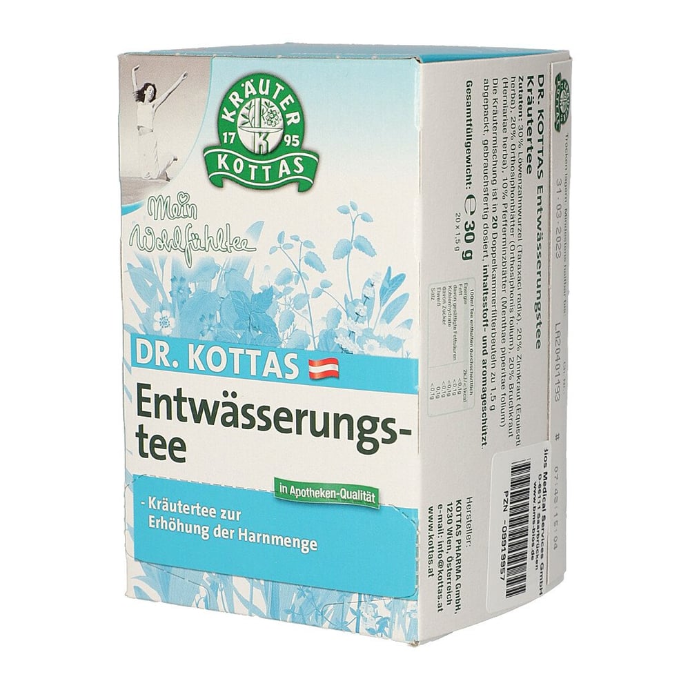 Entwässerungstee DR. KOTTAS Filterbeutel