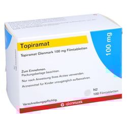 Topiramat Glenmark 100 mg