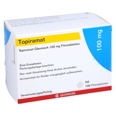 Topiramat Glenmark 100 mg