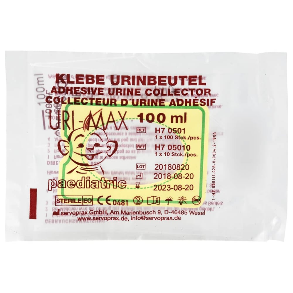 Klebe-urinbeutel für Kinder steril