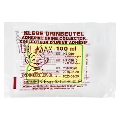 Klebe-urinbeutel für Kinder steril