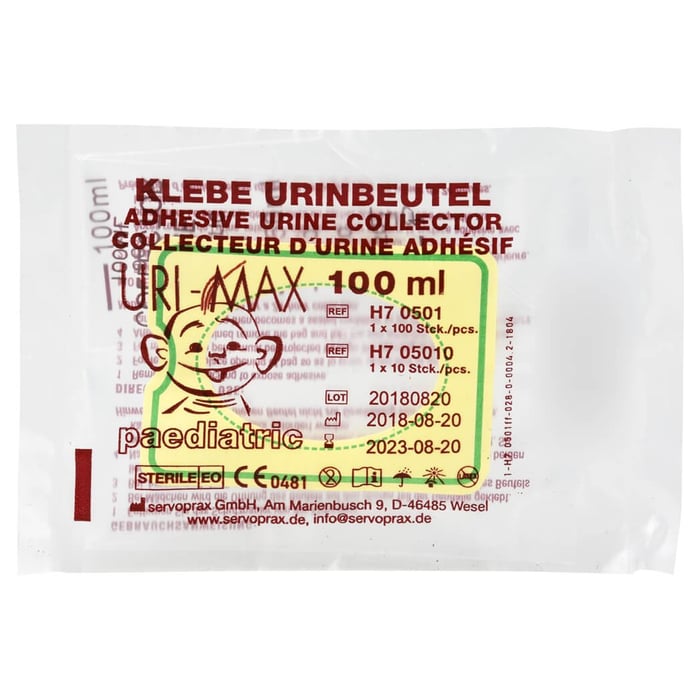 Klebe-urinbeutel für Kinder steril