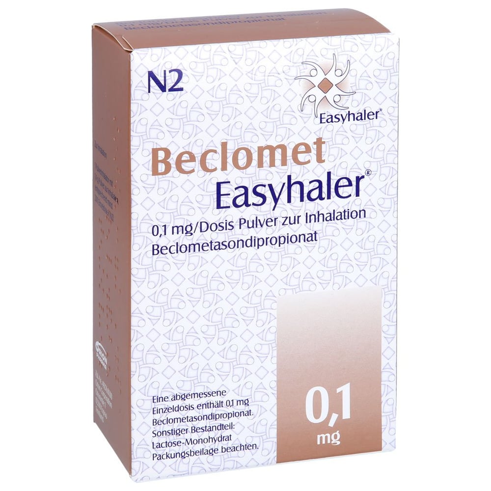 Beclomet Easyhaler 0,1 mg/Dosis