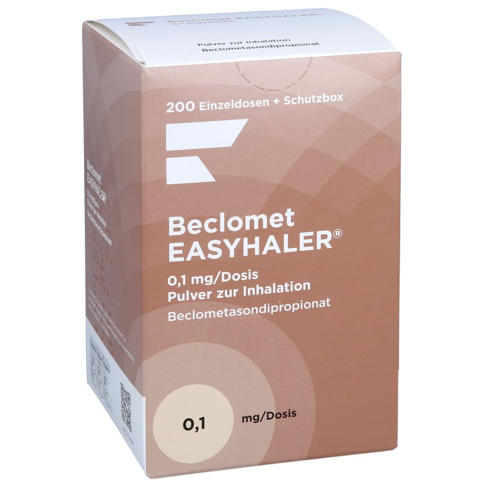 Beclomet Easyhaler 0,1 mg/Dosis