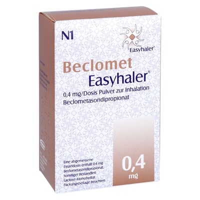 Beclomet Easyhaler 0,4 mg/Dosis