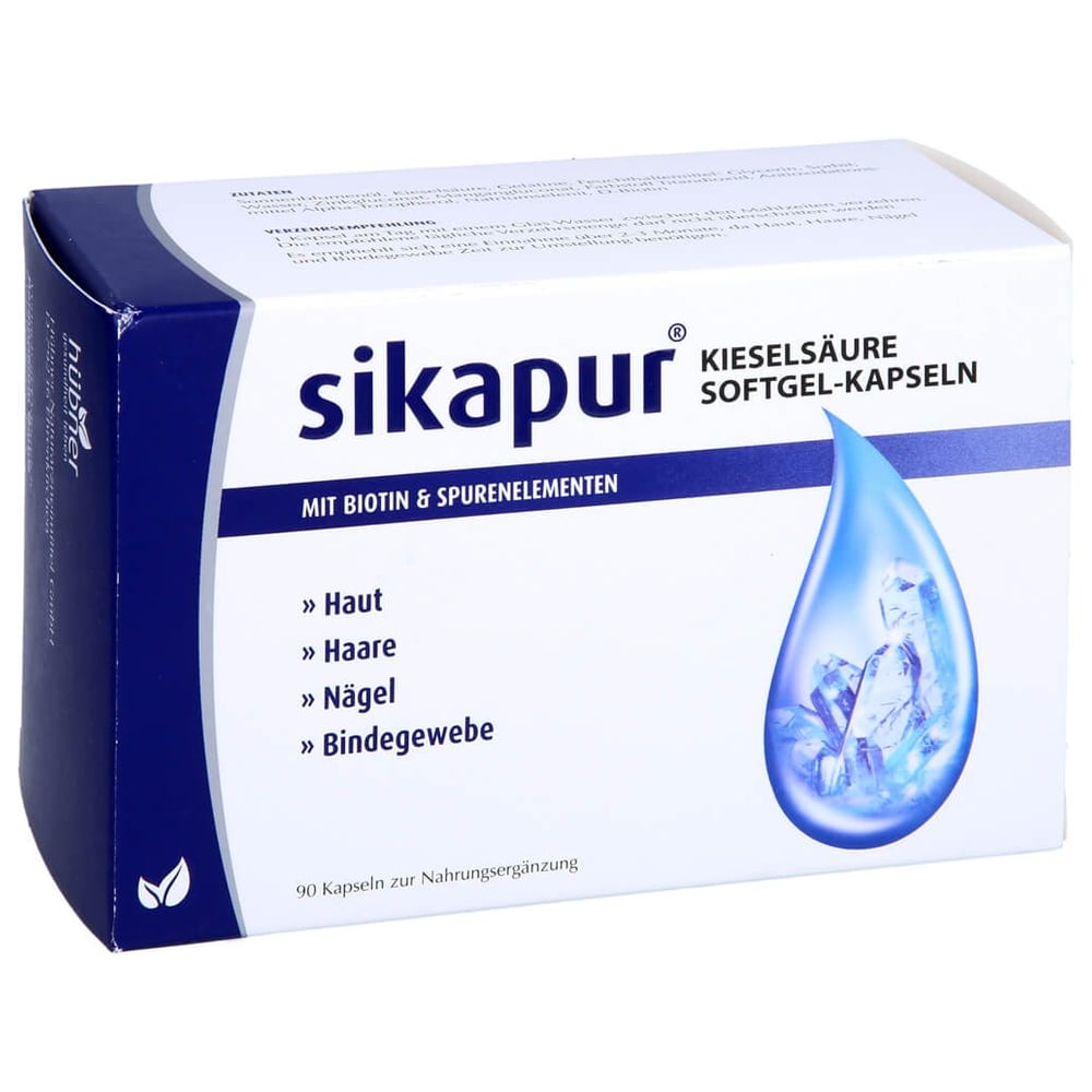 sikapur Kieselsäure Softgel-Kapseln