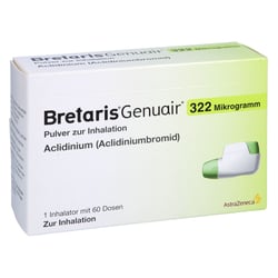 Bretaris Genuair 322ug Pulver zur Inhalation 60ED