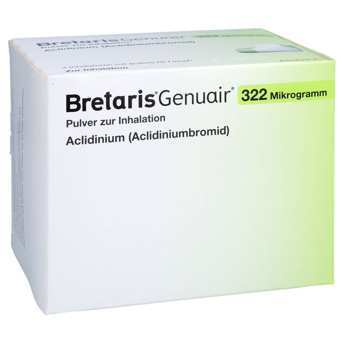 Bretaris Genuair 322ug Pulver zur Inhalation 60ED