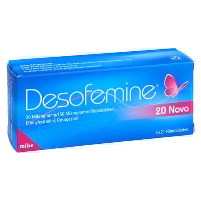 Desofemine 20 Nova 20 Mikrogramm/150 Mikrogramm