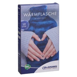 Waermflasche M Bez Blau