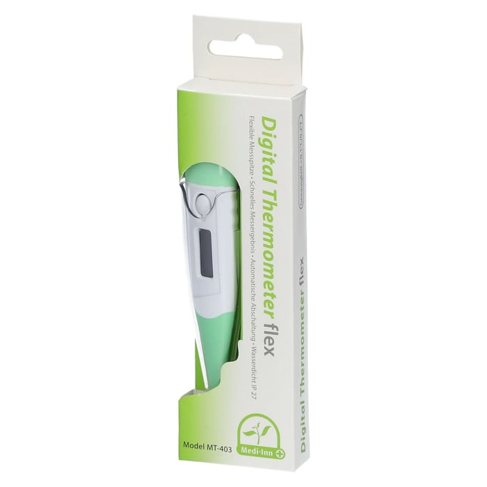 Fieberthermometer digital mit flexibler Spitze