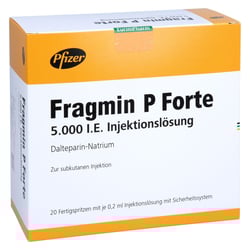 Fragmin 5000 I.E. P Forte mit Sicherheits-System