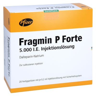 Fragmin 5000 I.E. P Forte mit Sicherheits-System