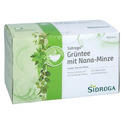 Sidroga Wellness Grüntee m. Nana-Minze Filterb.