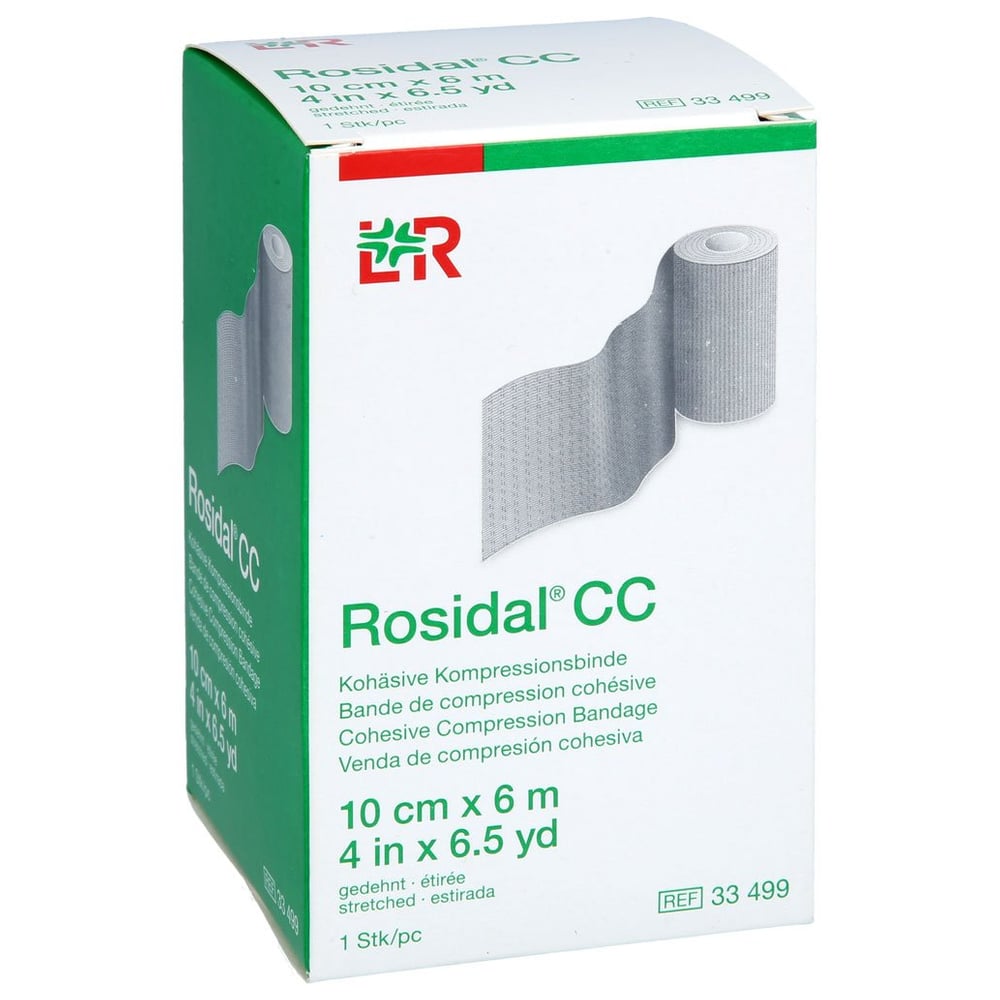 Rosidal Cc kohäsive Kompressionsbinde 10 cmx6 m