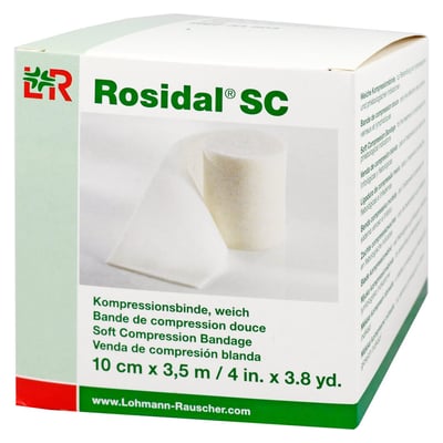 Rosidal Sc Kompressionsbinde weich 10 cmx3,5 m