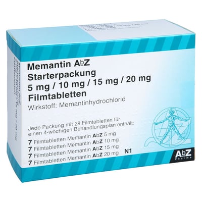 Memantin AbZ Startpackung 5 mg/10 mg/15 mg/20 mg